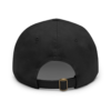 4298279706483506314_2048.webp Dad Hat with Custom Leather Patch, Personalized Gift for Dad, Casual Summer Hat, Adjustable Cap, Father's Day Gift, Gift for Him