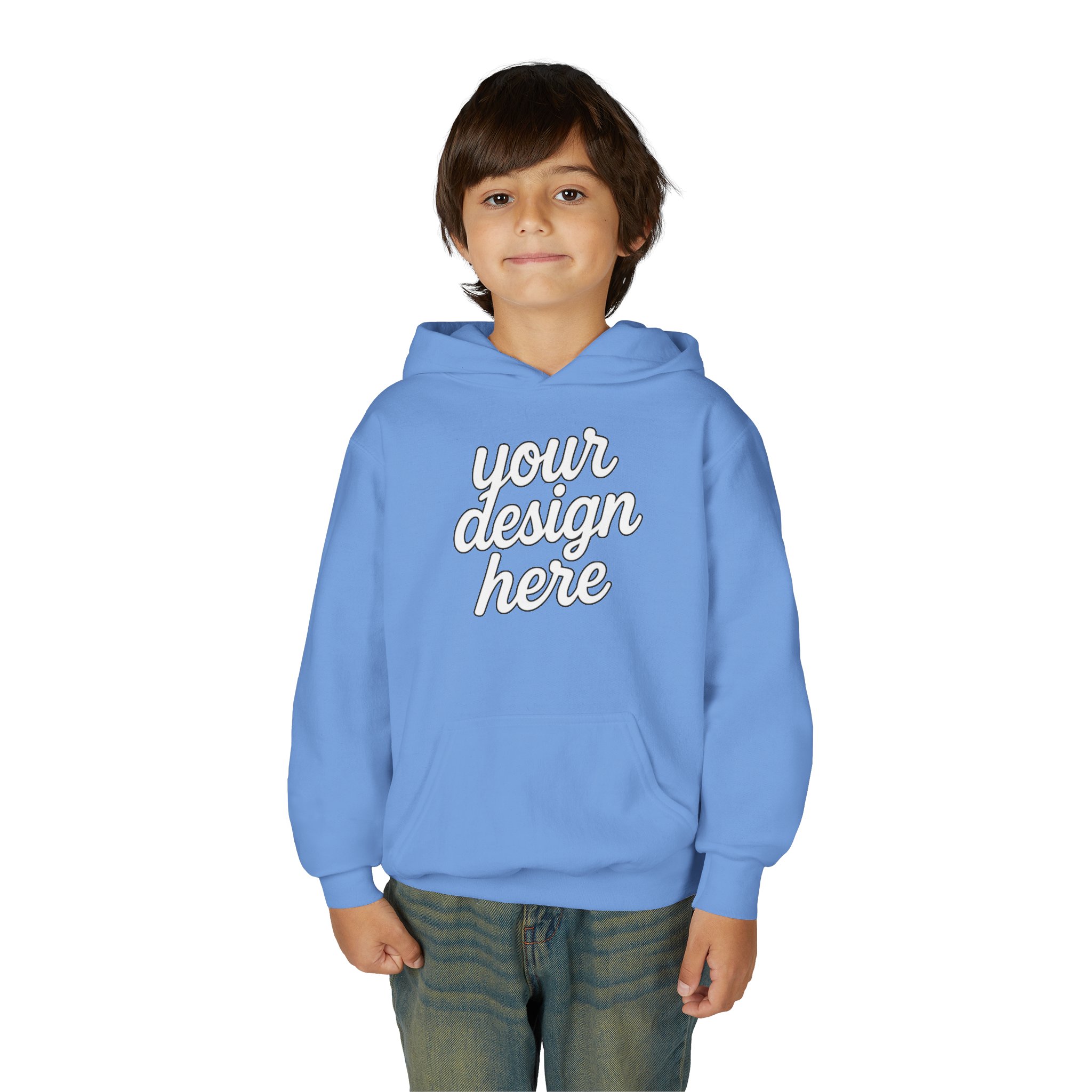 Customizable Youth Hoodie with Stylish Text Design, Personalized Gift, Trendy Streetwear, Perfect for Birthdays, Festive Celebrations, [...]