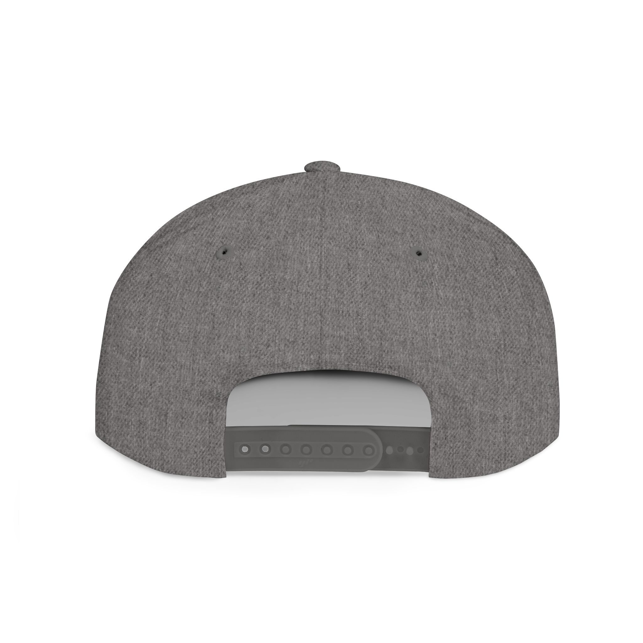 Snapback Hat - Stylish Flat Bill Cap for Adults with Classic Green Undervisor and Adjustable Closure