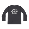 4487169606595605027_2048.webp Custom Youth Long Sleeve Tee for Active Kids, Personalized Athletic Shirt, Ideal for Sports, Birthdays, Gifts, Family Events