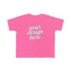 Toddler's Customizable Fine Jersey Tee - Cute Kids Shirt, Birthday Gift, Everyday Wear, Personalized Gift, Playdate Outfit