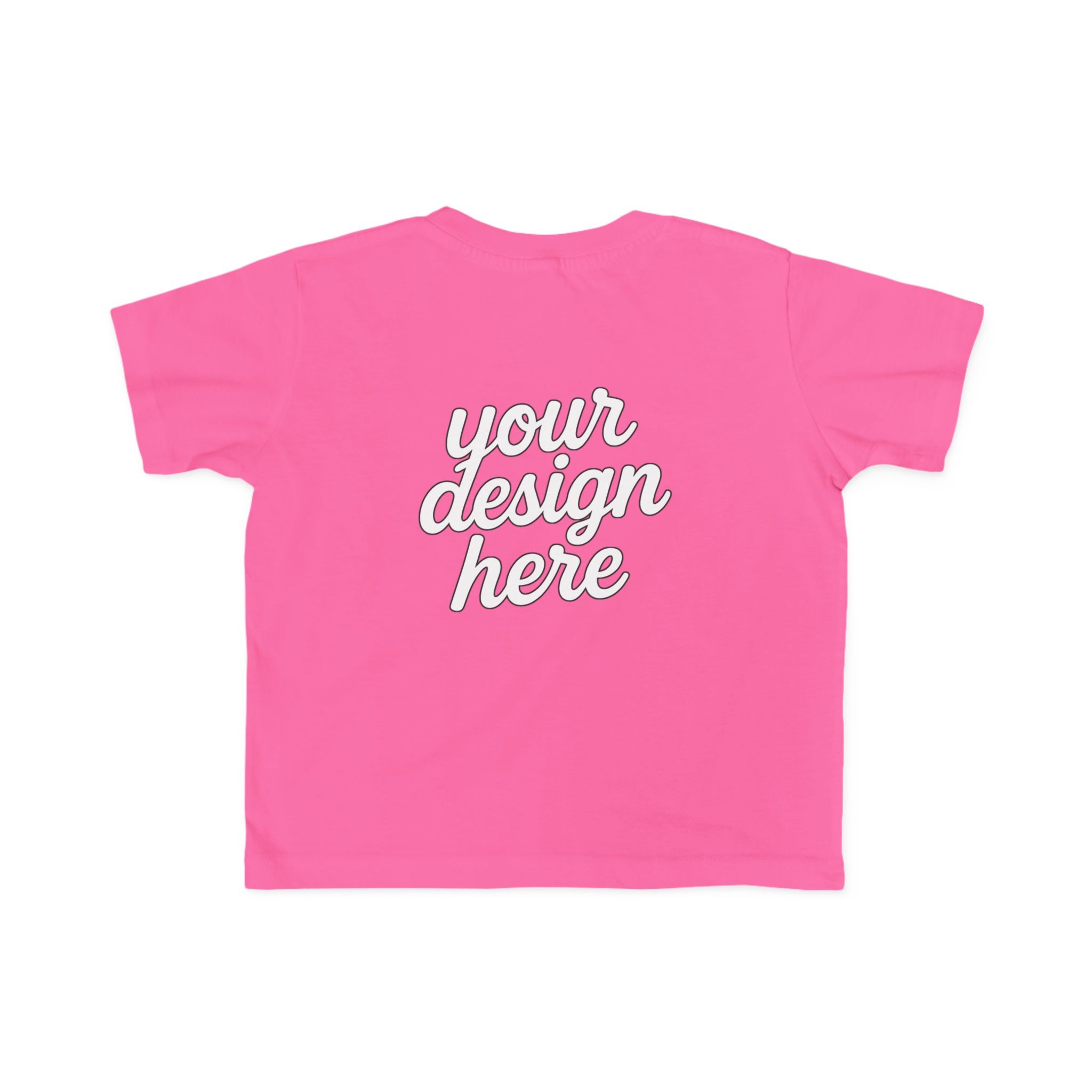 Toddler's Customizable Fine Jersey Tee - Cute Kids Shirt, Birthday Gift, Everyday Wear, Personalized Gift, Playdate Outfit