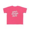 Toddler's Customizable Fine Jersey Tee - Cute Kids Shirt, Birthday Gift, Everyday Wear, Personalized Gift, Playdate Outfit