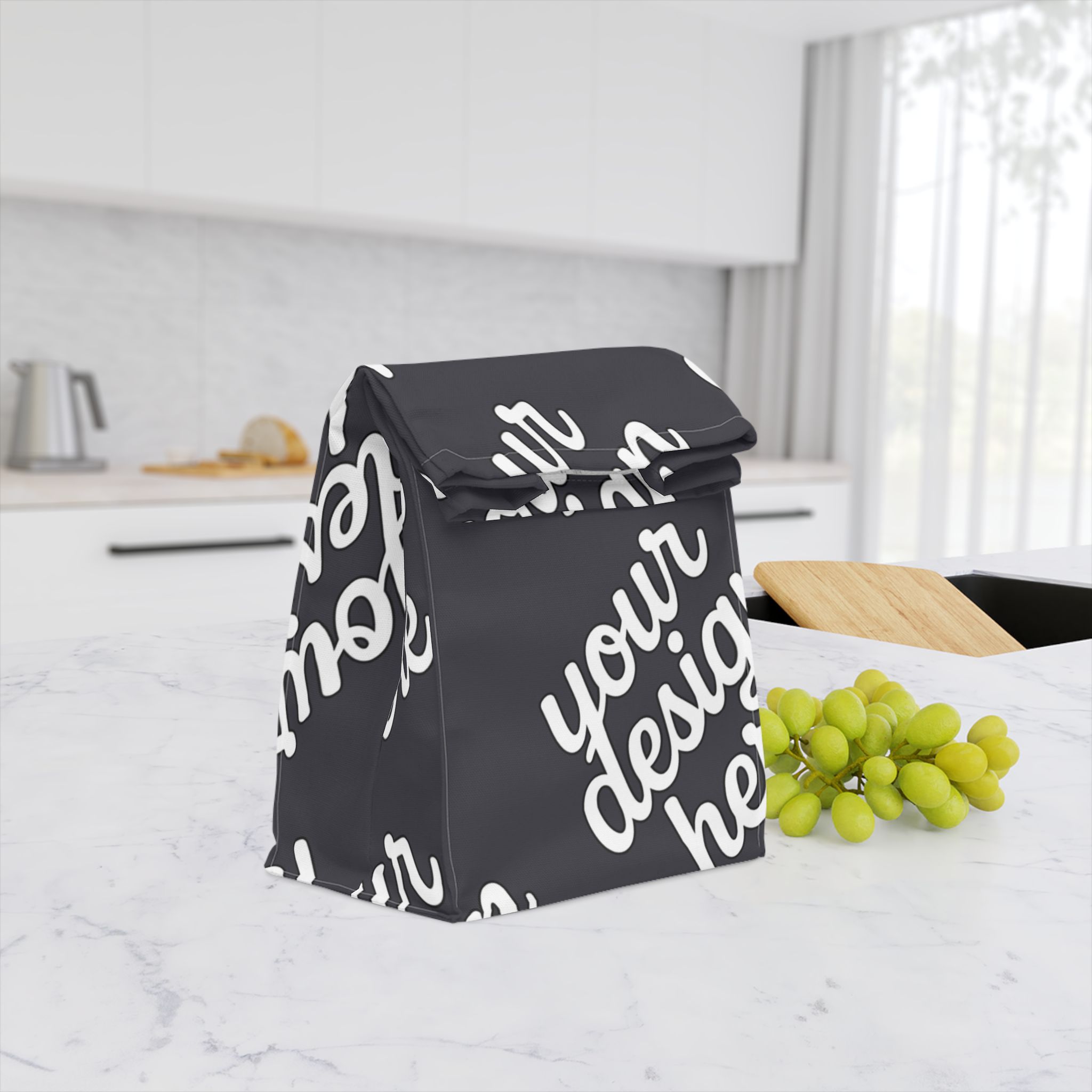 4584931476875287013_2048.jpeg Personalized Polyester Lunch Bag - Custom Lunch Tote for Work, School, Picnic, Travel, Back to School, Birthday Gift