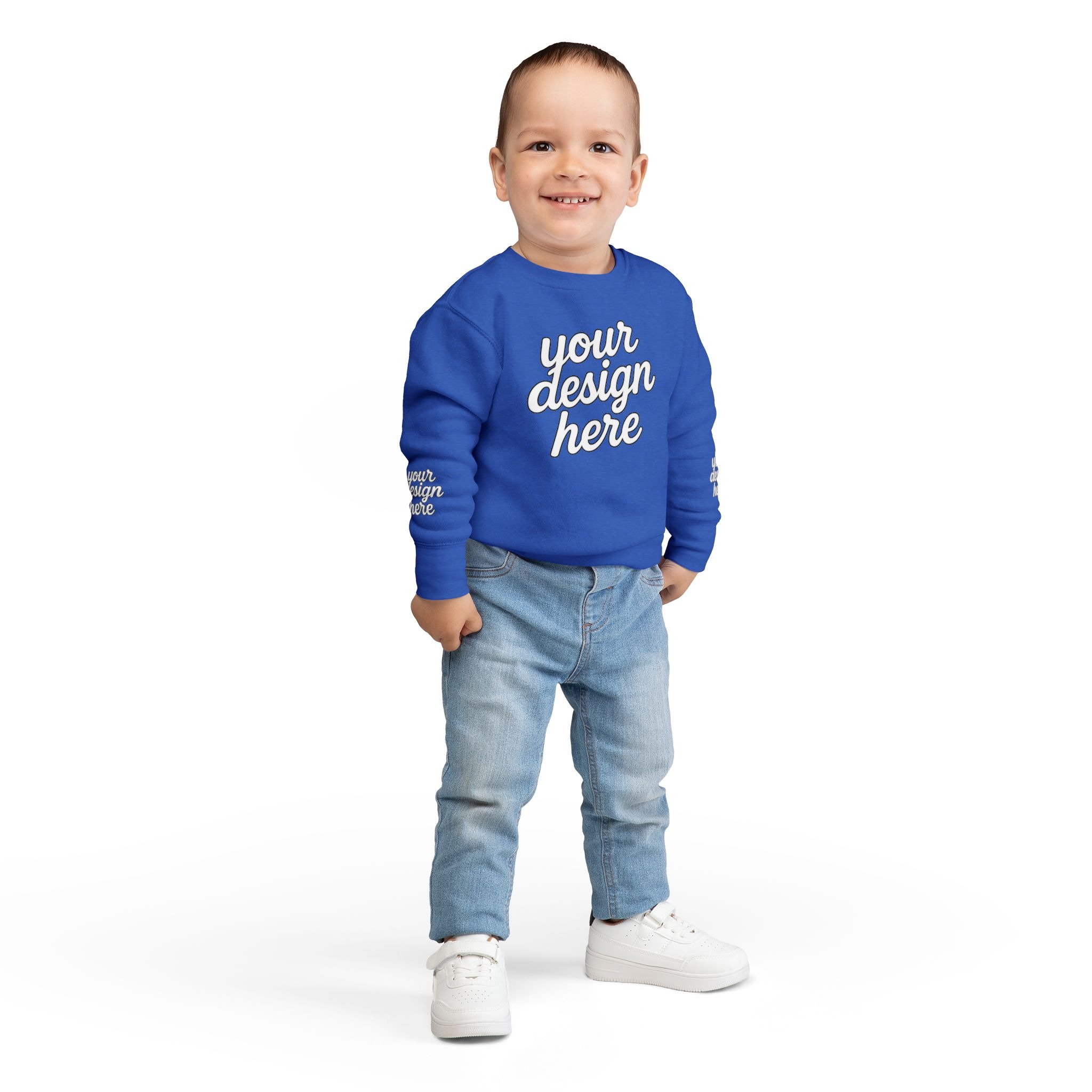 4615347708218453869_2048.jpeg Personalized Toddler Sweatshirt with Custom Design, Cute Kids Clothing, Birthday Gift, Baby Shower Present, Everyday Wear
