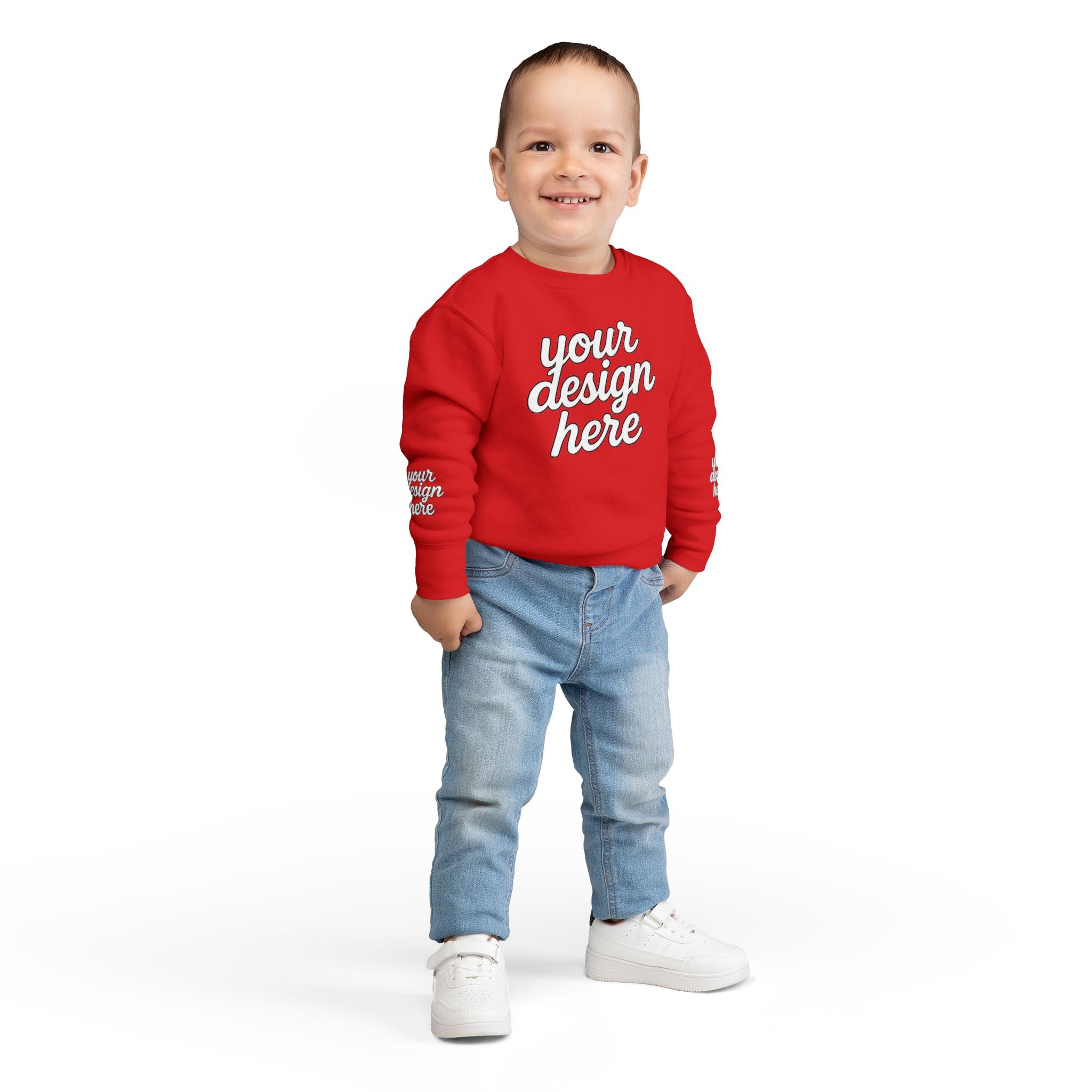 4656435659970617943_2048.jpeg Personalized Toddler Sweatshirt with Custom Design, Cute Kids Clothing, Birthday Gift, Baby Shower Present, Everyday Wear