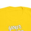 Toddler's Customizable Fine Jersey Tee - Cute Kids Shirt, Birthday Gift, Everyday Wear, Personalized Gift, Playdate Outfit