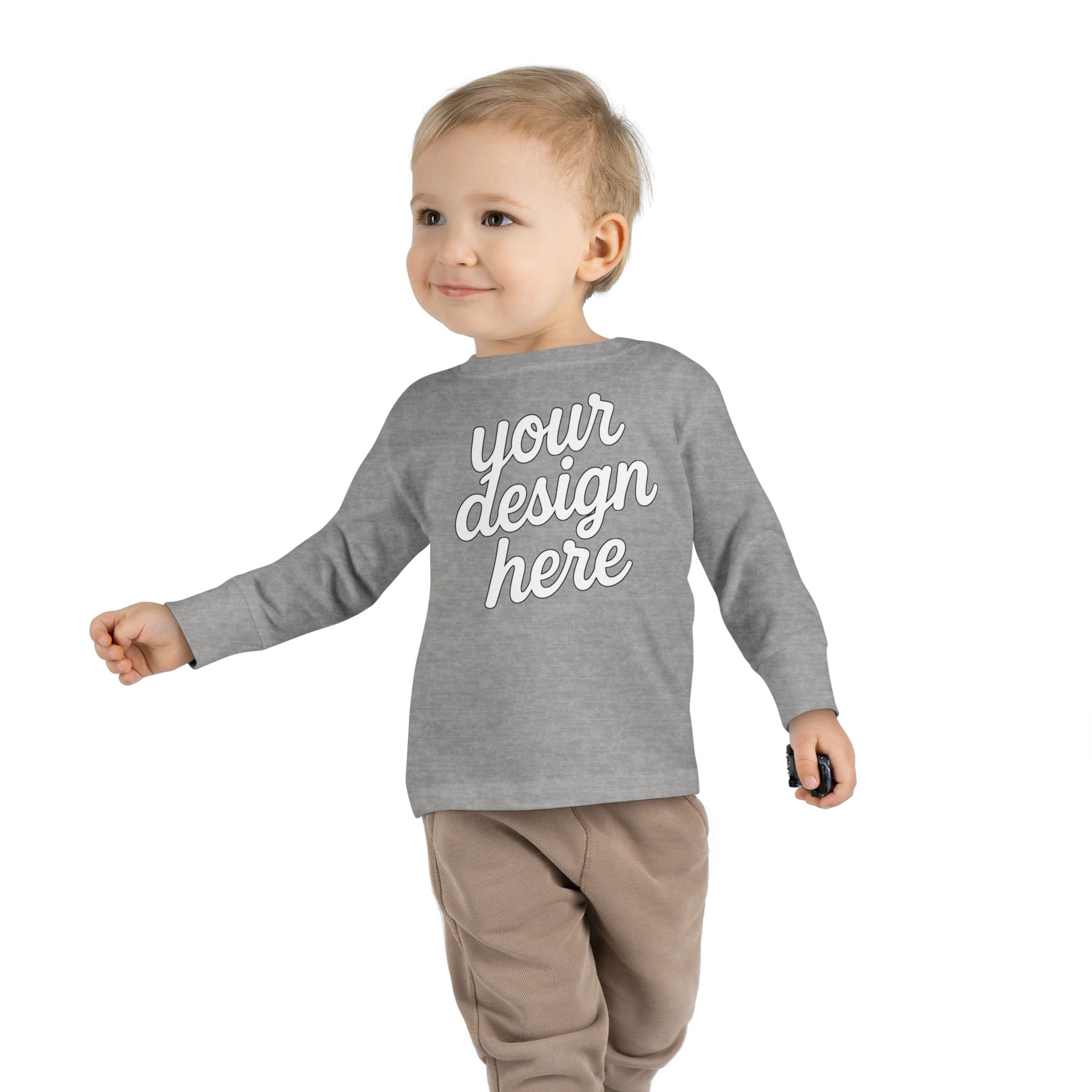 4696445519759842896_2048.jpeg Customizable Toddler Long Sleeve Tee, Kids Fashion, Personalized Gift, Birthday Outfit, Playtime Wear, Baby Shower