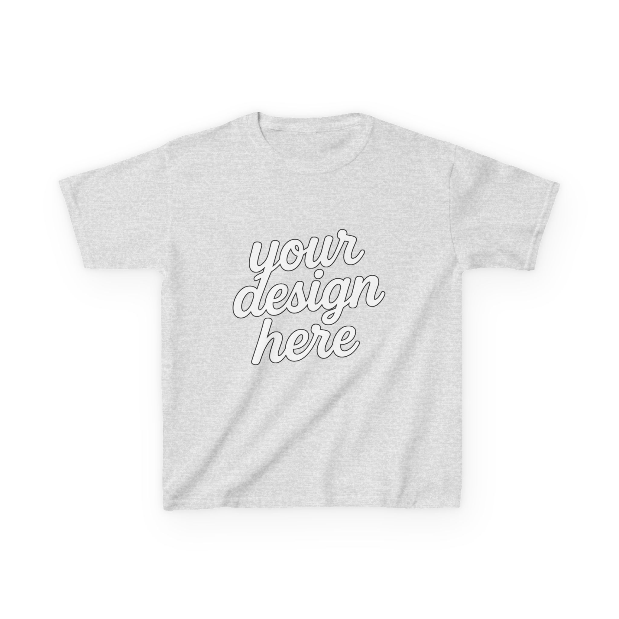 4724287918508204535_2048.webp Kids Heavy Cotton™ Tee - Comfortable & Fun T-Shirt for Boys & Girls, Casual Wear, Birthday Gift, Playtime Essentials, Everyday Style