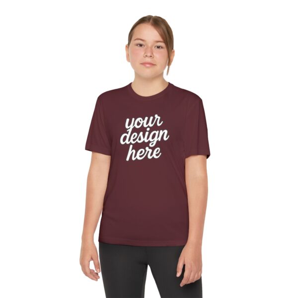 Youth Competitor Tee - Performance Athletic T-Shirt for Kids and Teens