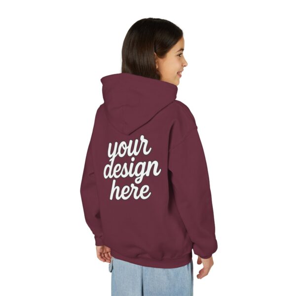 Customizable Youth Hoodie with Stylish Text Design, Personalized Gift, Trendy Streetwear, Perfect for Birthdays, Festive Celebrations, [...]