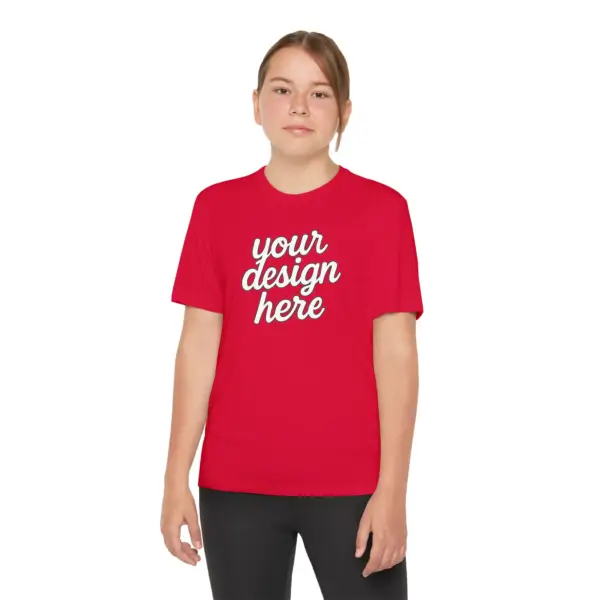 Youth Competitor Tee - Performance Athletic T-Shirt for Kids and Teens