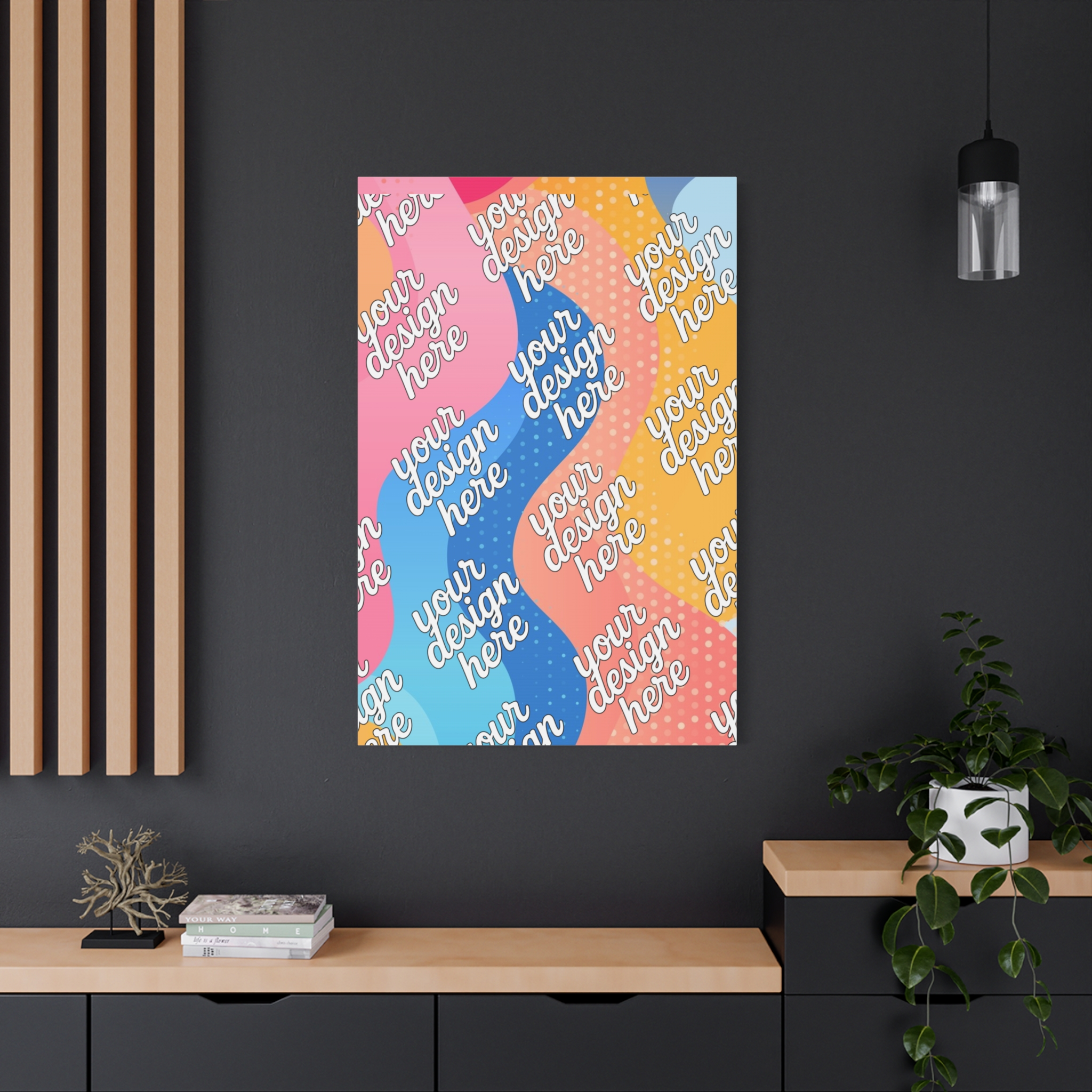 5062596782273526582_2048.webp Custom Stretched Canvas Art - Personalize Your Design, Home Decor, Gift Idea, Wall Art, Colorful Abstract Print