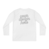 5109871087859736164_2048.webp Custom Youth Long Sleeve Tee for Active Kids, Personalized Athletic Shirt, Ideal for Sports, Birthdays, Gifts, Family Events