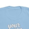 Toddler's Customizable Fine Jersey Tee - Cute Kids Shirt, Birthday Gift, Everyday Wear, Personalized Gift, Playdate Outfit