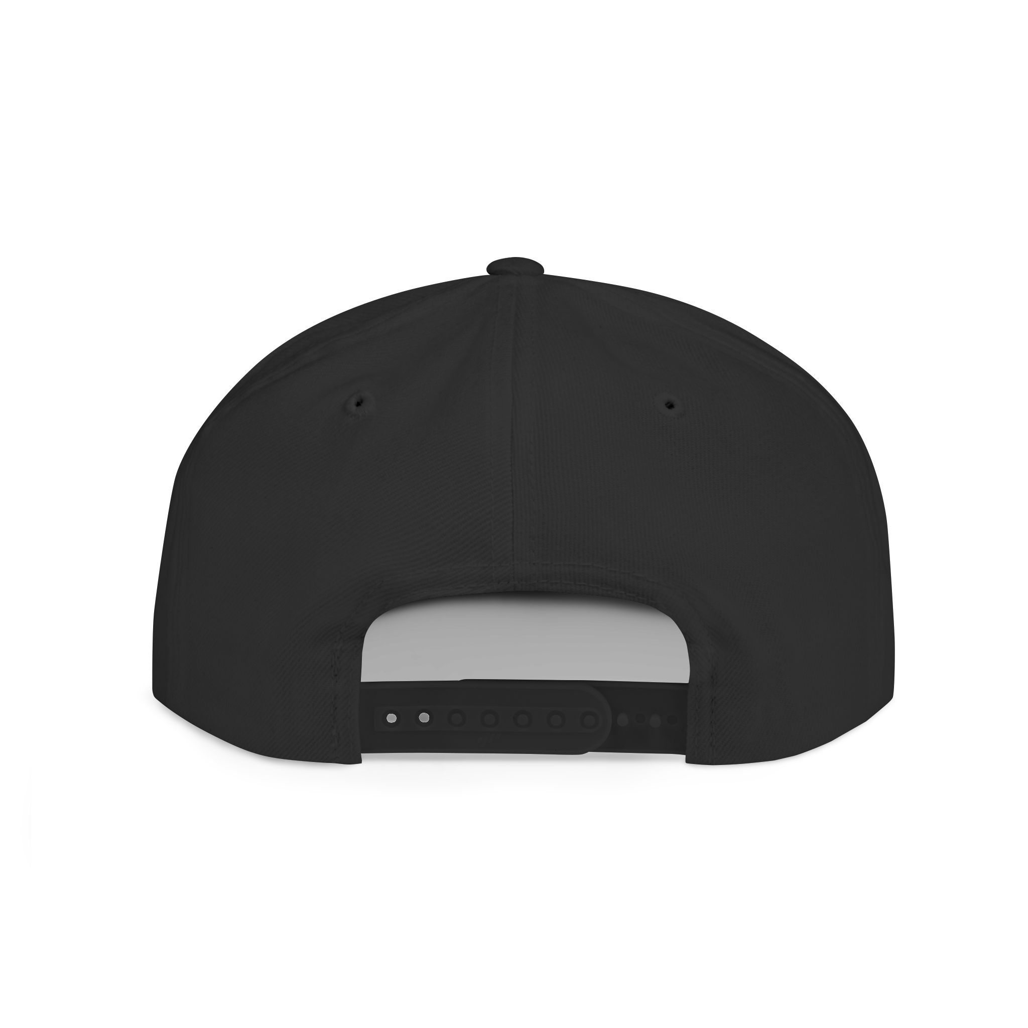 Snapback Hat - Stylish Flat Bill Cap for Adults with Classic Green Undervisor and Adjustable Closure