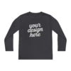 5458773147602187281_2048.webp Custom Youth Long Sleeve Tee for Active Kids, Personalized Athletic Shirt, Ideal for Sports, Birthdays, Gifts, Family Events