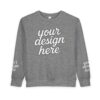 5481507699449945905_2048.jpeg Personalized Toddler Sweatshirt with Custom Design, Cute Kids Clothing, Birthday Gift, Baby Shower Present, Everyday Wear