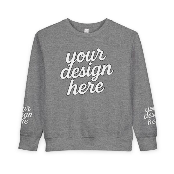 Personalized Toddler Sweatshirt with Custom Design, Cute Kids Clothing, Birthday Gift, Baby Shower Present, Everyday Wear