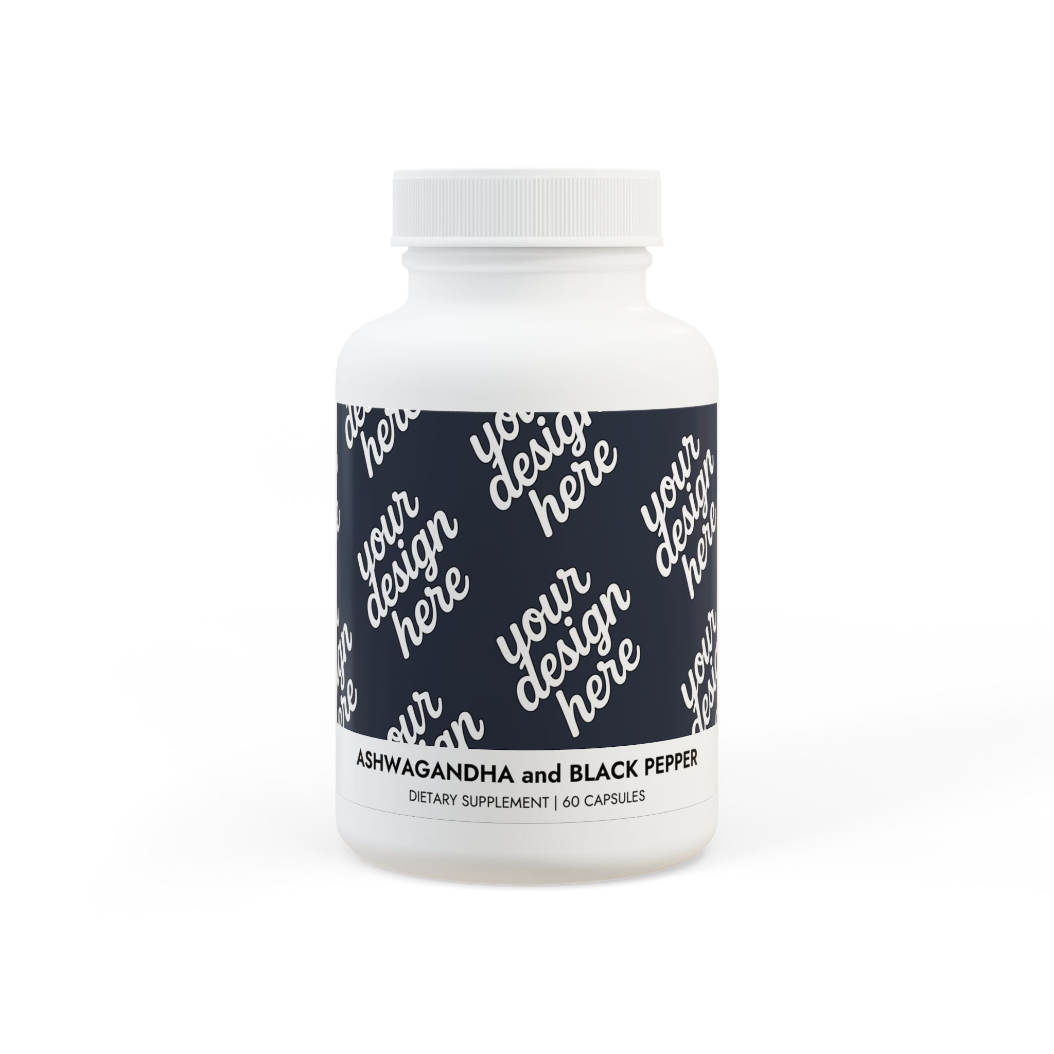 5570638099816447410_2048.jpeg Ashwagandha and Black Pepper Supplement (60 capsules)