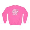 5734540638950383276_2048.jpeg Youth Crewneck Sweatshirt, Cozy Kids Fashion, Personalized Gift, Customizable Sweatshirt, Perfect for School, Casual Wear, Birthdays