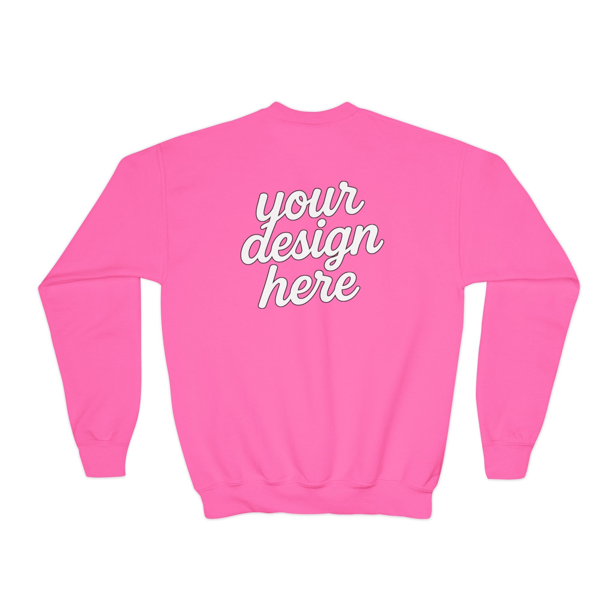 5734540638950383276_2048.jpeg Youth Crewneck Sweatshirt, Cozy Kids Fashion, Personalized Gift, Customizable Sweatshirt, Perfect for School, Casual Wear, Birthdays