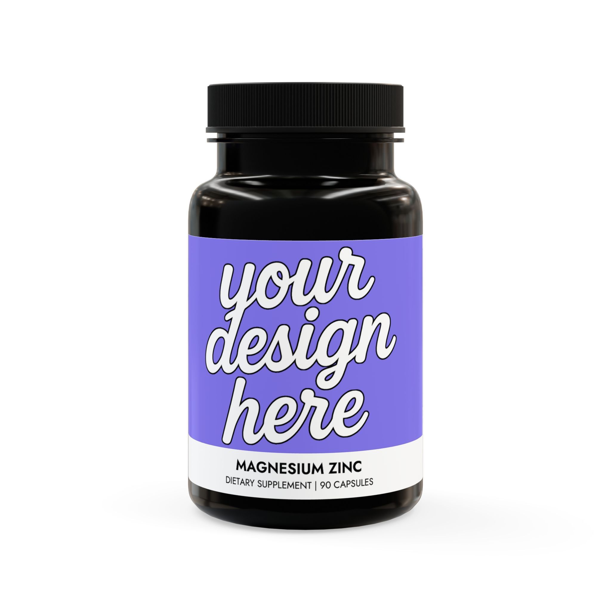 Magnesium Zinc Supplement (90 Capsules)