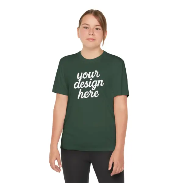 Youth Competitor Tee - Performance Athletic T-Shirt for Kids and Teens