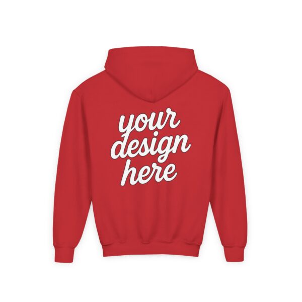 Customizable Youth Hoodie with Stylish Text Design, Personalized Gift, Trendy Streetwear, Perfect for Birthdays, Festive Celebrations, [...]