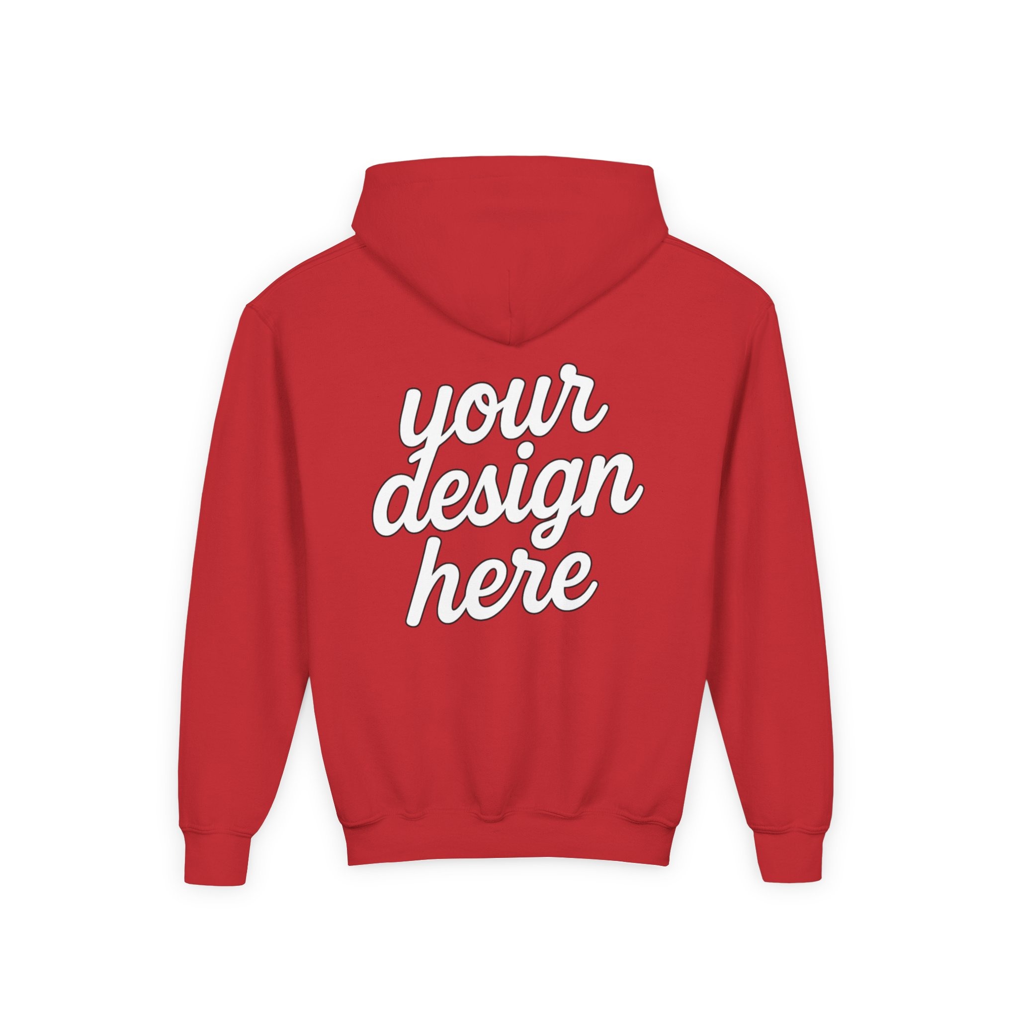 Customizable Youth Hoodie with Stylish Text Design, Personalized Gift, Trendy Streetwear, Perfect for Birthdays, Festive Celebrations, [...]