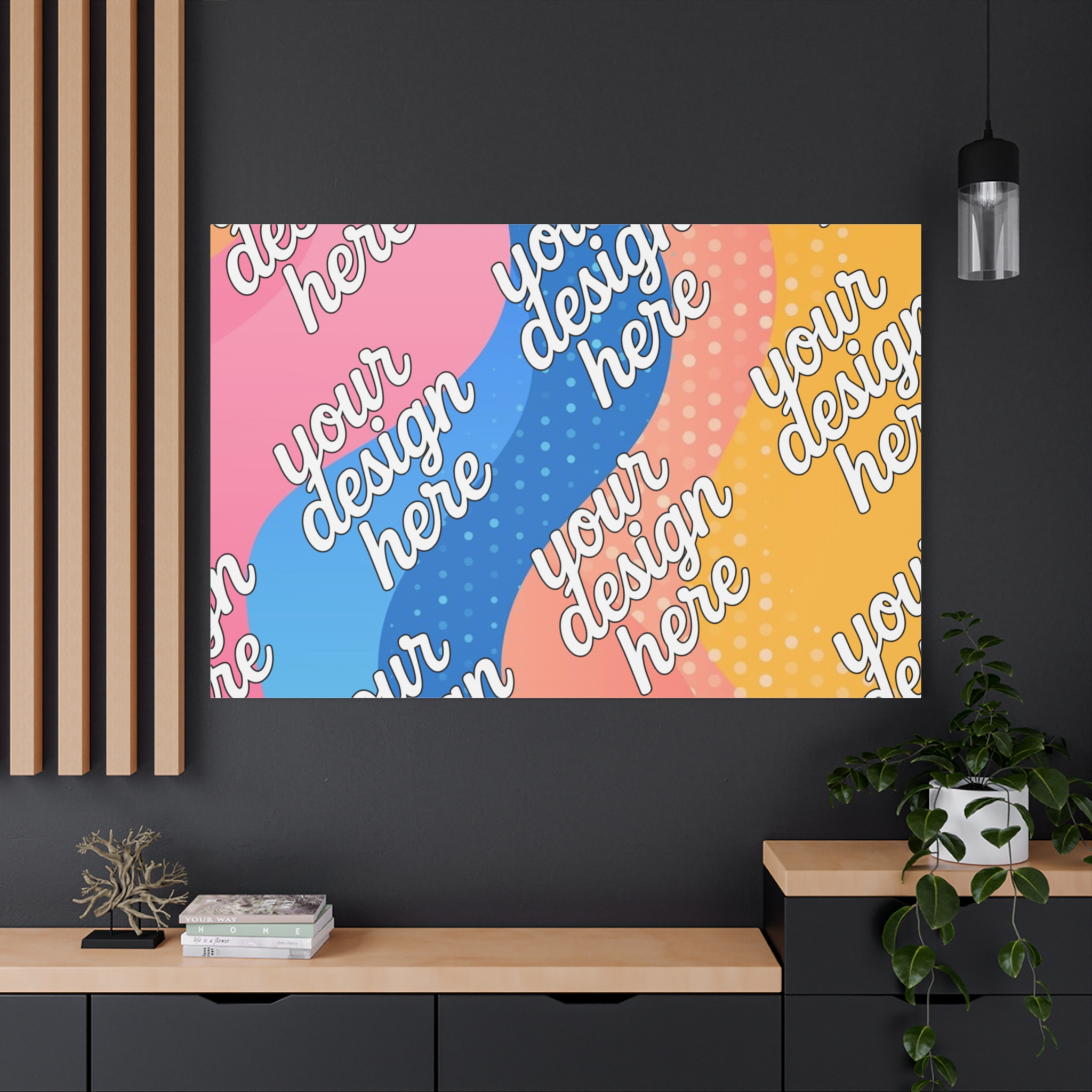 6275177277893937837_2048.webp Custom Stretched Canvas Art - Personalize Your Design, Home Decor, Gift Idea, Wall Art, Colorful Abstract Print