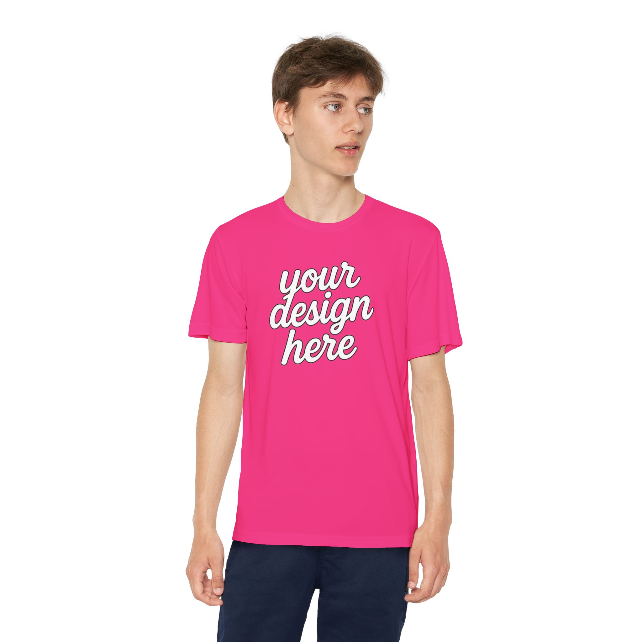 633017824694612959_2048.webp Youth Competitor Tee - Performance Athletic T-Shirt for Kids and Teens