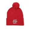 6410968701778139316_2048.webp Cozy Pom-Pom Knit Cap - Custom Embroidered Beanie, Winter Fashion Accessory, Gift for Him/Her, Winter Hat, Casual Headwear
