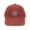 6419844891095331089_2048.webp Vintage Corduroy Cap (Embroidery)