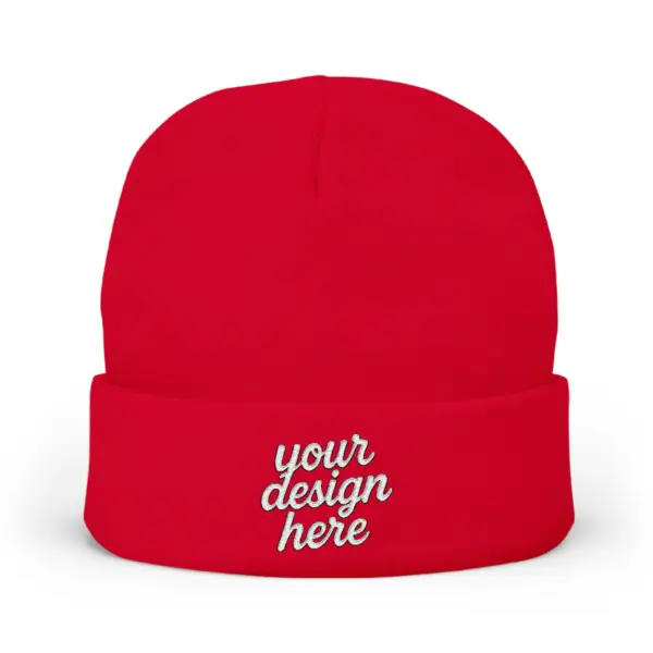 Custom Embroidered Knit Beanie, Winter Beanie Hat, Personalized Gift, Cozy Hat, Stylish Headwear for Cold Weather