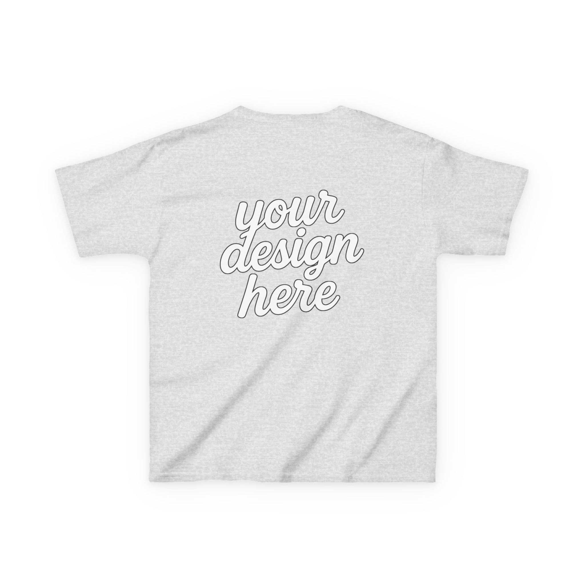 6448322178506627305_2048.webp Kids Heavy Cotton™ Tee - Comfortable & Fun T-Shirt for Boys & Girls, Casual Wear, Birthday Gift, Playtime Essentials, Everyday Style