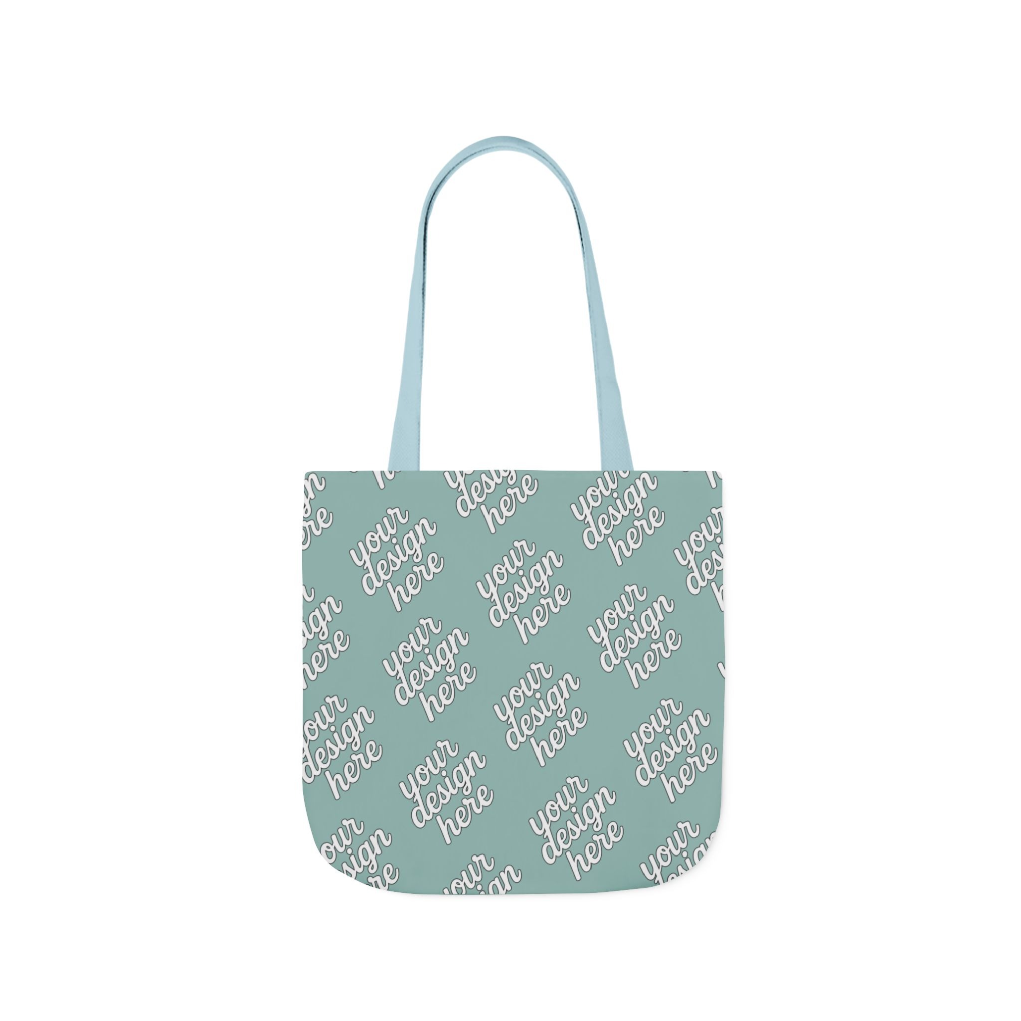 Chic Canvas Tote Bag with 5-Color Straps, Reusable Shopping Bag, Eco-Friendly Gift, Stylish Beach Bag, Custom Design Options