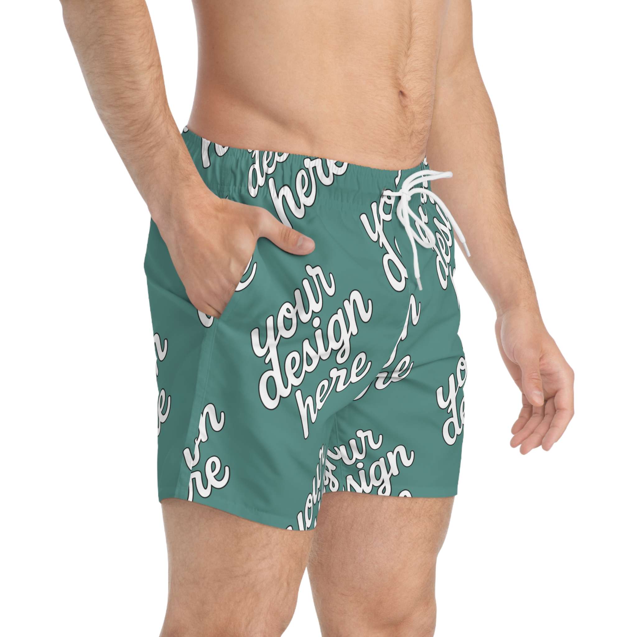 6677557069848021549_2048.jpeg Tropical Floral Swim Trunks, Summer Beachwear, Vacation Swim Shorts, Men's Swimwear, Pool Party Essentials