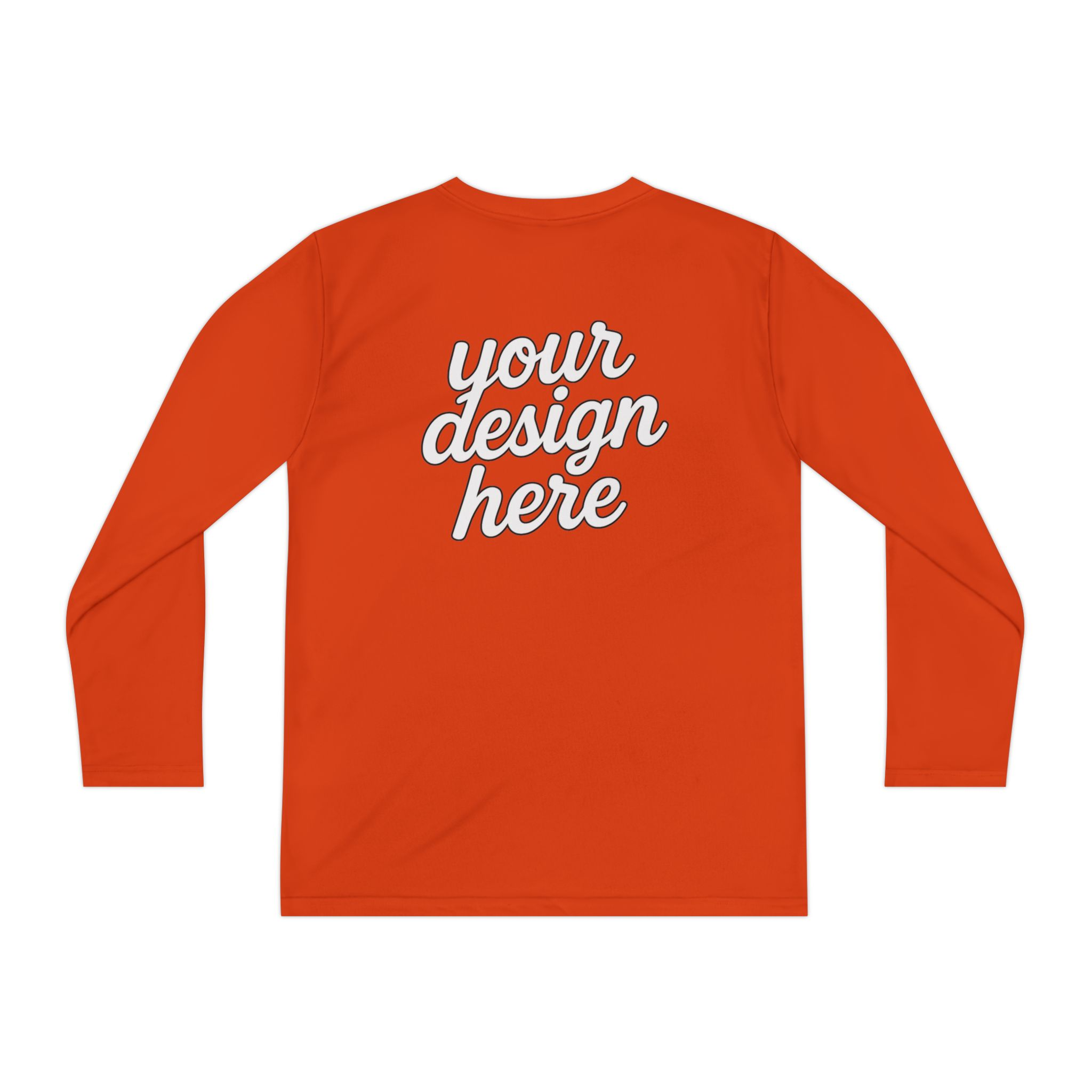 6707246575839372543_2048.webp Custom Youth Long Sleeve Tee for Active Kids, Personalized Athletic Shirt, Ideal for Sports, Birthdays, Gifts, Family Events