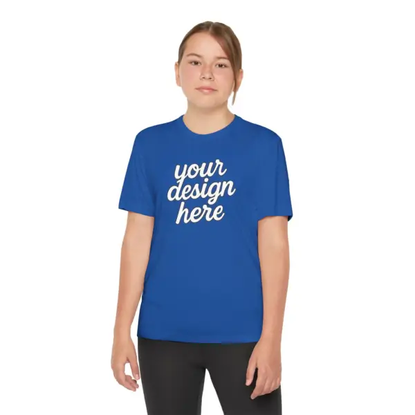 Youth Competitor Tee - Performance Athletic T-Shirt for Kids and Teens
