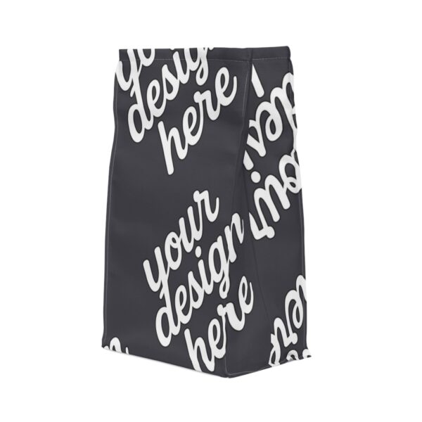 Personalized Polyester Lunch Bag - Custom Lunch Tote for Work, School, Picnic, Travel, Back to School, Birthday Gift