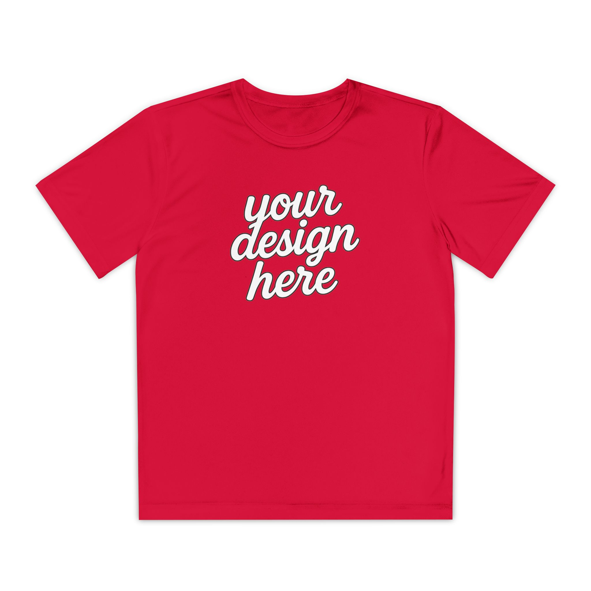 704918481424629389_2048.webp Youth Competitor Tee - Performance Athletic T-Shirt for Kids and Teens