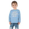7063854314956145346_2048.jpeg Customizable Toddler Long Sleeve Tee, Kids Fashion, Personalized Gift, Birthday Outfit, Playtime Wear, Baby Shower