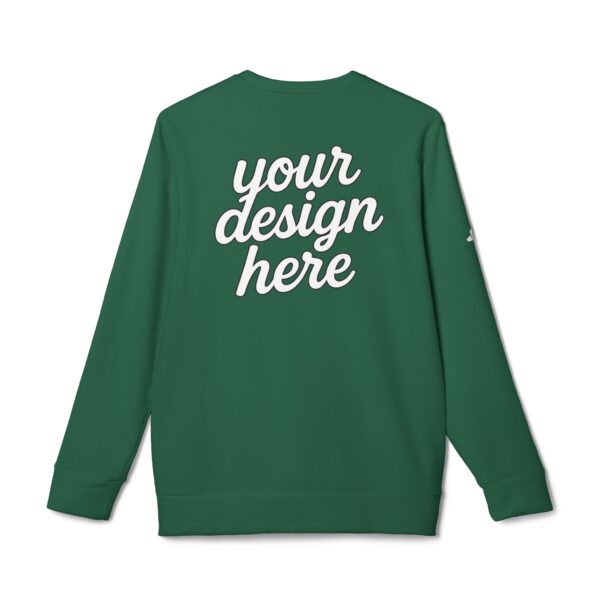 Adidas Personalized Unisex Fleece Crewneck Sweatshirt, Cozy Gift, Custom Apparel, Fashion Layering, Winter Wardrobe Essential