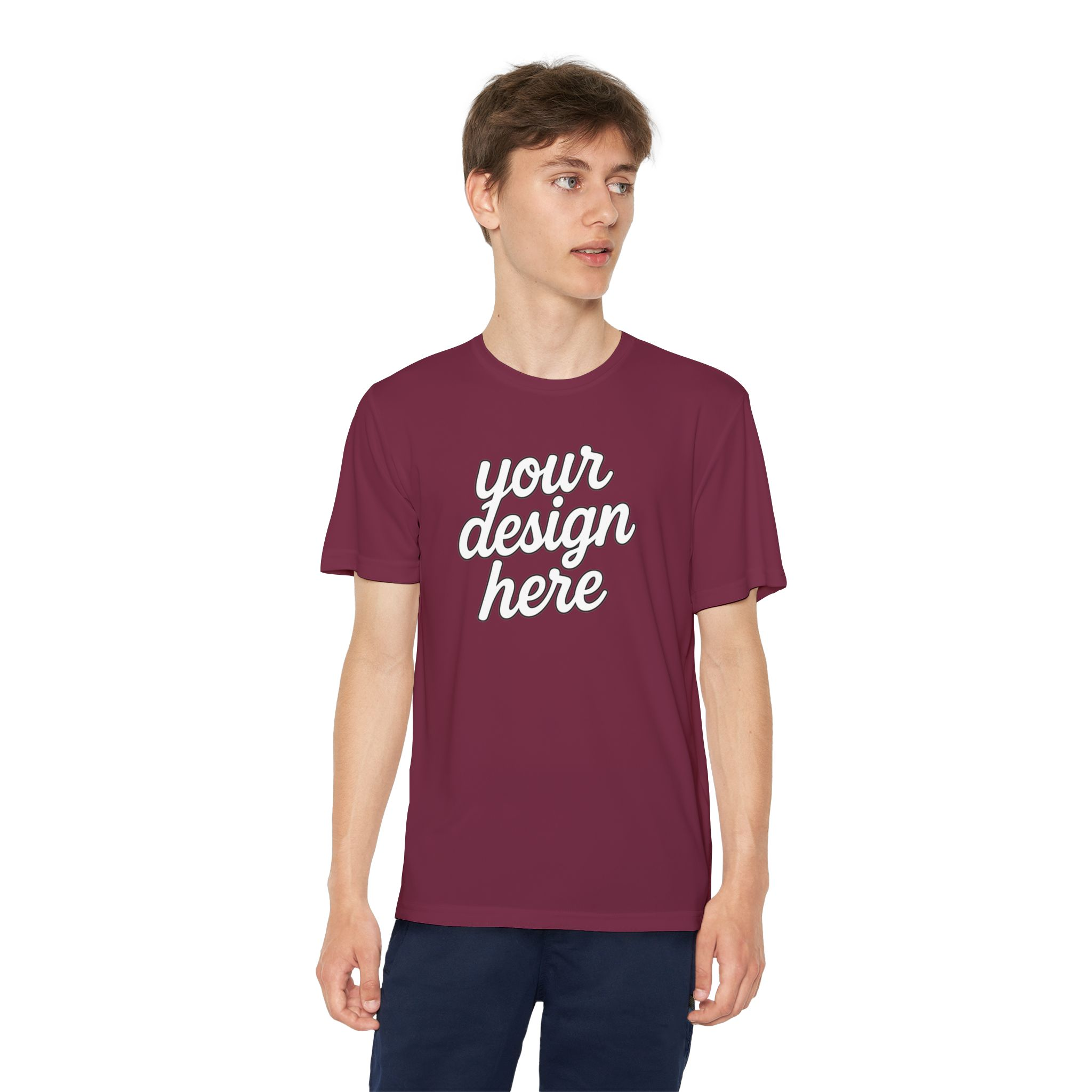 7088638355890329177_2048.webp Youth Competitor Tee - Performance Athletic T-Shirt for Kids and Teens