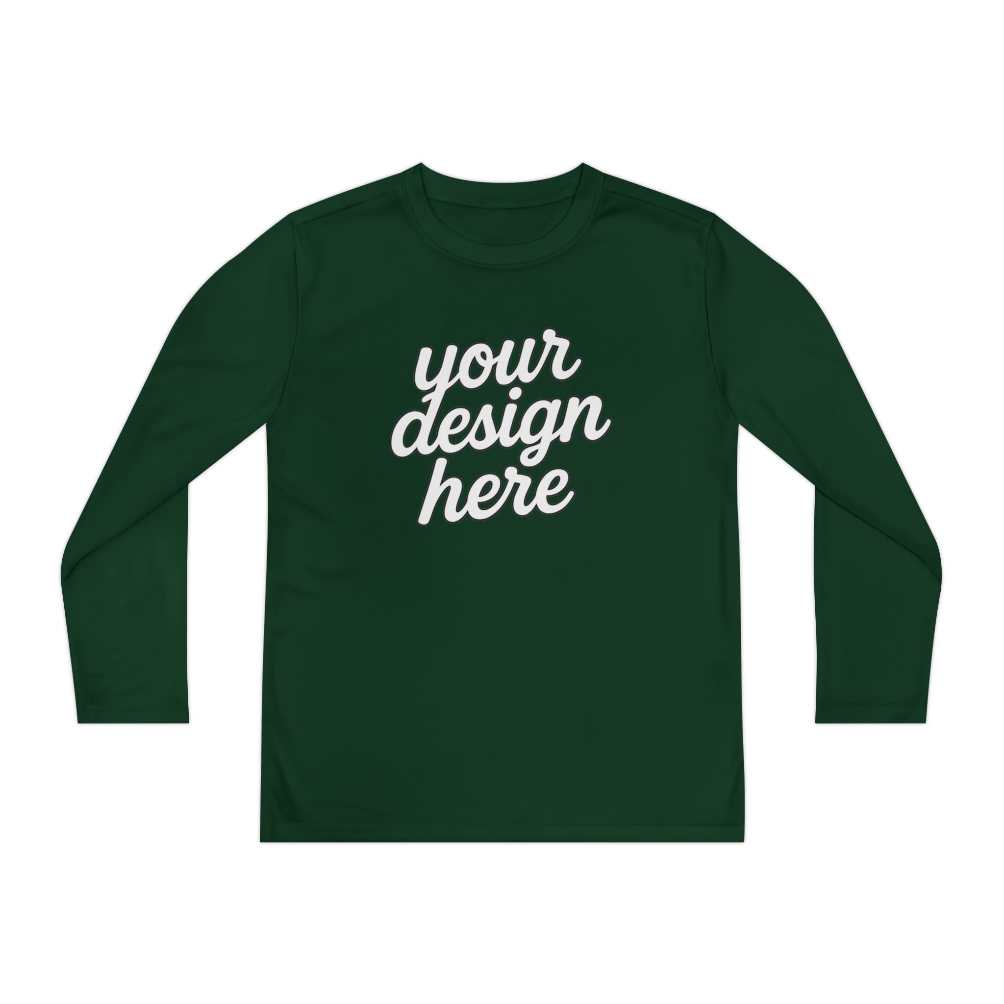 7115268720606717075_2048.webp Custom Youth Long Sleeve Tee for Active Kids, Personalized Athletic Shirt, Ideal for Sports, Birthdays, Gifts, Family Events