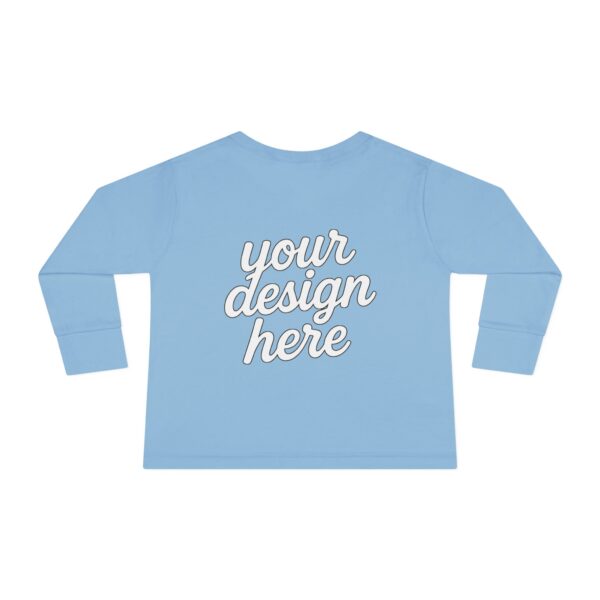 Customizable Toddler Long Sleeve Tee, Kids Fashion, Personalized Gift, Birthday Outfit, Playtime Wear, Baby Shower