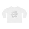 7236056547528186771_2048.jpeg Customizable Toddler Long Sleeve Tee, Kids Fashion, Personalized Gift, Birthday Outfit, Playtime Wear, Baby Shower