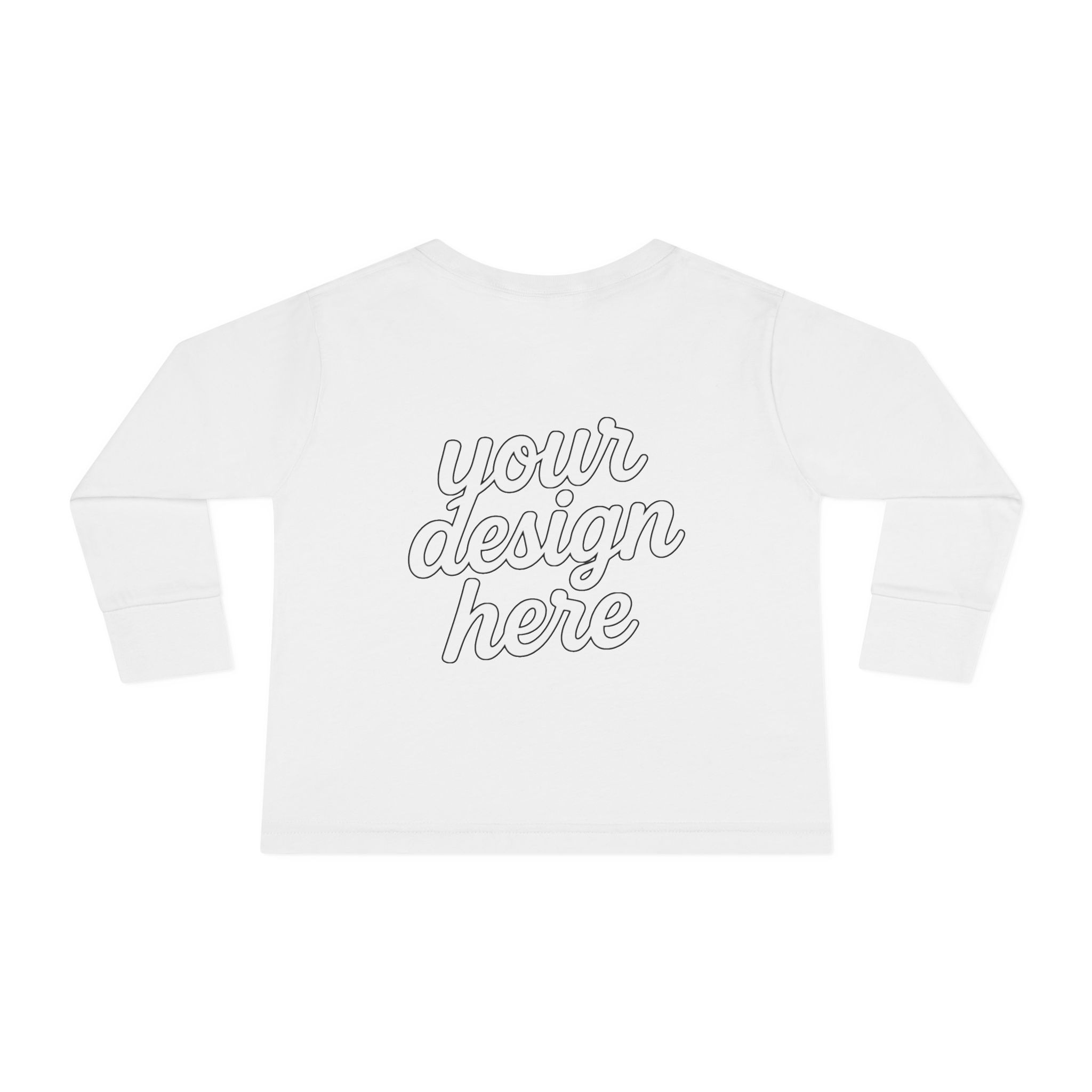 7236056547528186771_2048.jpeg Customizable Toddler Long Sleeve Tee, Kids Fashion, Personalized Gift, Birthday Outfit, Playtime Wear, Baby Shower