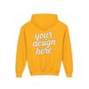 Customizable Youth Hoodie with Stylish Text Design, Personalized Gift, Trendy Streetwear, Perfect for Birthdays, Festive Celebrations, [...]